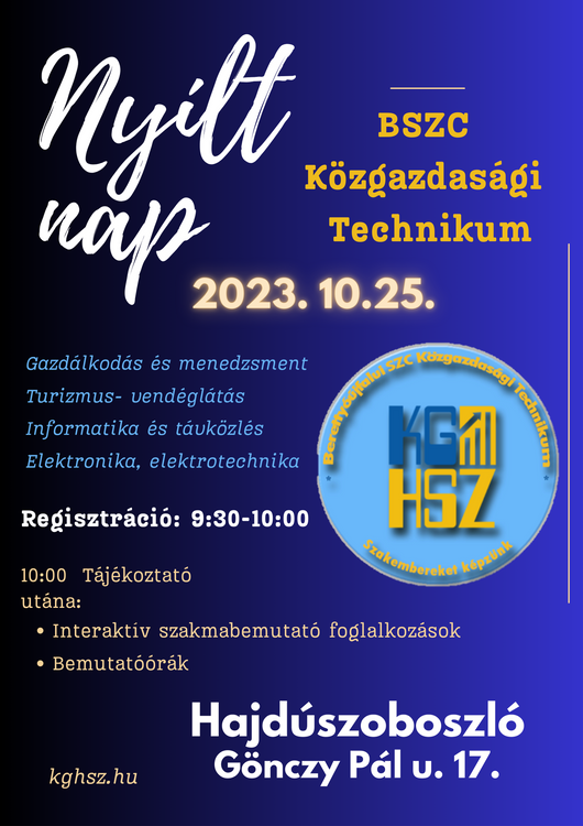 Nyílt nap iskolánkban