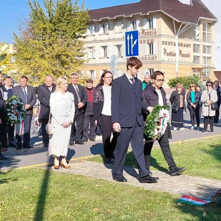 Városi megemlékezés 1956 hőseiről