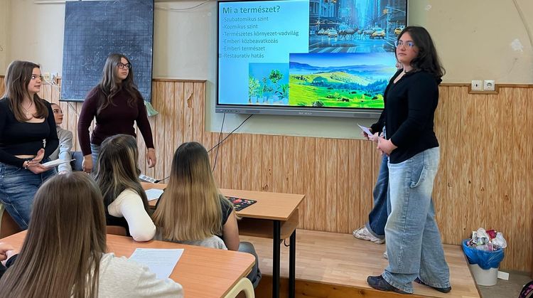 Zöld Böjt a tanteremben