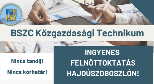 Felnőttoktatás a 2026/27. tanévben